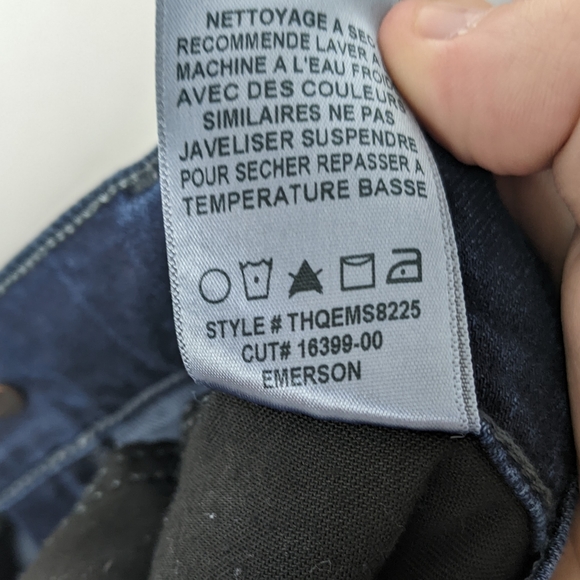 Joe's Jeans The Brixton Emerson Straight and Narrow Jeans - Picture 6 of 6